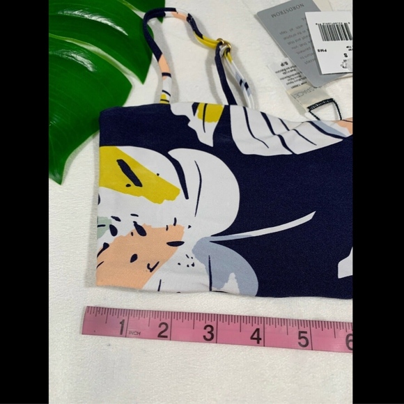 NWT L Space Palm‎ Springs Rebel Bikini Top in Navy [SZ Small ] - Picture 3 of 8